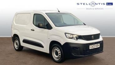 SPOTICAR Peugeot Partner 1.5 Bluehdi 1000 Professional Premium + Standard P Used Car - Commercial Vehicle Diesel White - Romford - 1200564815_1