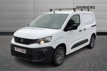 SPOTICAR Peugeot Partner 1.5 Bluehdi 1000 Professional Premium Standard Pan Used Car - Commercial Vehicle Diesel White - Gloucester - 1200564907_2