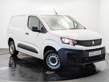 SPOTICAR Peugeot Partner 1.5 Bluehdi 1000 Professional Premium + Standard P Used Car - Commercial Vehicle Diesel White - County Antrim - 1200565856_1