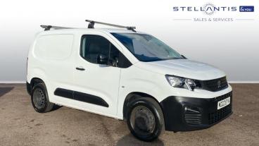 SPOTICAR Peugeot Partner 1.5 Bluehdi 1000 Professional Premium Standard Pan Used Car - Commercial Vehicle Diesel White - Romford - 1200569931_1