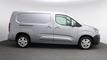 SPOTICAR Peugeot Partner 1.5 Bluehdi 950 Asphalt Long Panel Van Lwb Euro 6 Used Car - Commercial Vehicle Diesel Grey - St. Austell - 1200573357_2