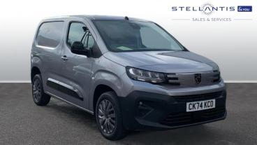 SPOTICAR Peugeot Partner 1.5 Bluehdi 1000 Asphalt Standard Panel Van Eat8 S Used Car - Commercial Vehicle Diesel Grey - Crawley - 1200574279_1