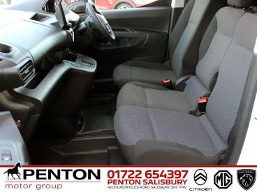 SPOTICAR Peugeot Partner 1.5 Bluehdi 1000 Asphalt Standard Panel Van Eat8 S Used Car - Commercial Vehicle Diesel White - Salisbury - 1200575609_5