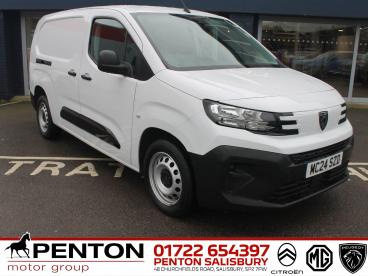 SPOTICAR Peugeot Partner 1.5 Bluehdi 950 Professional Long Panel Van Lwb Eu Used Car - Commercial Vehicle Diesel White - Salisbury - 1200575611_1