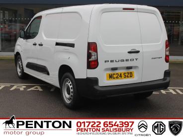 SPOTICAR Peugeot Partner 1.5 Bluehdi 950 Professional Long Panel Van Lwb Eu Used Car - Commercial Vehicle Diesel White - Salisbury - 1200575611_2