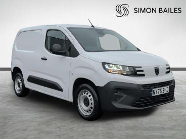 SPOTICAR Peugeot Partner 1.5 Bluehdi 1000 Professional-plus Standard Panel Used Car - Commercial Vehicle Diesel White - Northallerton - 1200575780_1