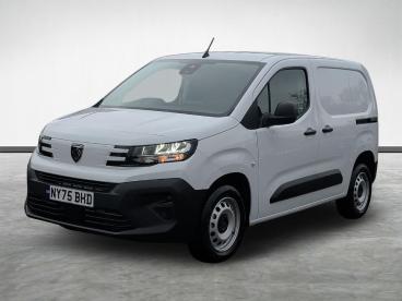 SPOTICAR Peugeot Partner 1.5 Bluehdi 1000 Professional-plus Standard Panel Used Car - Commercial Vehicle Diesel White - Northallerton - 1200575780_3