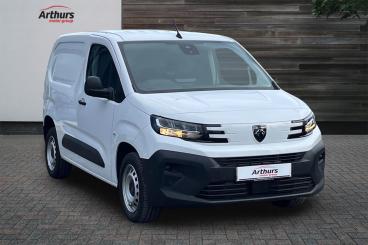SPOTICAR Peugeot Partner 1.5 Bluehdi 1000 Professional-plus Standard Panel Used Car - Commercial Vehicle Diesel White - Wrexham - 1200577392_1