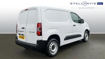 SPOTICAR Peugeot Partner 1.5 Bluehdi 1000 Professional Standard Panel Van S Used Car - Commercial Vehicle Diesel White - Sheffield - 1200577894_3
