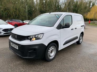 SPOTICAR Peugeot Partner 1.5 Bluehdi 1000 Professional Premium + Standard P Used Car - Commercial Vehicle Diesel White - Rugby - 1200580400_3