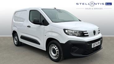 SPOTICAR Peugeot Partner 1.5 Bluehdi 1000 Professional Standard Panel Van S Used Car - Commercial Vehicle Diesel White - Birmingham - 1200583031_1