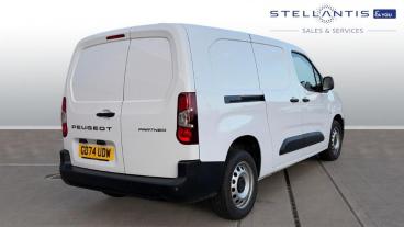 SPOTICAR Peugeot Partner 1.5 Bluehdi 850 Professional Long Crew Van Lwb Eur Used Car - Commercial Vehicle Diesel White - Liverpool - 1200584007_3