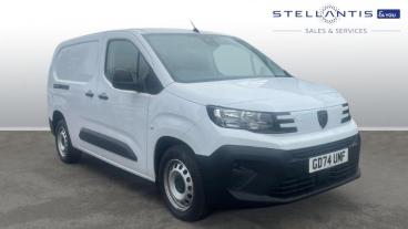 SPOTICAR Peugeot Partner 1.5 Bluehdi 850 Professional Long Crew Van Lwb Eur Used Car - Commercial Vehicle Diesel White - Wimbledon - 1200584200_1