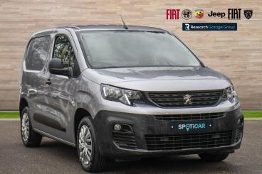 SPOTICAR Peugeot Partner 1.6 Bluehdi 1000 Professional Standard Panel Van S Used Car - Commercial Vehicle Diesel Grey - Hinckley - 1200585372_1