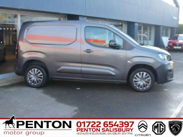 SPOTICAR Peugeot Partner 1.5 Bluehdi 1000 Asphalt Premium + Standard Panel Used Car - Commercial Vehicle Diesel Grey - Salisbury - 1200585554_1
