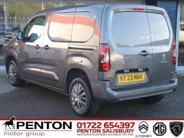 SPOTICAR Peugeot Partner 1.5 Bluehdi 1000 Asphalt Premium + Standard Panel Used Car - Commercial Vehicle Diesel Grey - Salisbury - 1200585554_5