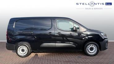 SPOTICAR Peugeot Partner 1.5 Bluehdi 950 Professional-plus Long Panel Van L Used Car - Commercial Vehicle Diesel Black - Leicester - 1200586549_2