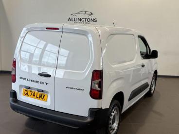 SPOTICAR Peugeot Partner 1.5 Bluehdi 1000 Professional Standard Panel Van S Used Car - Commercial Vehicle Diesel White - Ashington - 1200587469_3