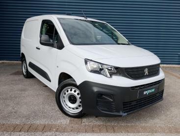 SPOTICAR Peugeot Partner 1.5 Bluehdi 1000 Professional Premium + Standard P Used Car - Commercial Vehicle Diesel White - Barrow In Furness - 1200588157_1
