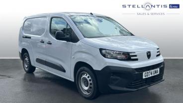 SPOTICAR Peugeot Partner 1.5 Bluehdi 850 Professional Long Crew Van Lwb Eur Used Car - Commercial Vehicle Diesel White - Godalming - 1200588186_1