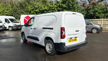 SPOTICAR Peugeot Partner 1.5 Bluehdi 850 Professional Long Crew Van Lwb Eur Used Car - Commercial Vehicle Diesel White - Godalming - 1200588186_5