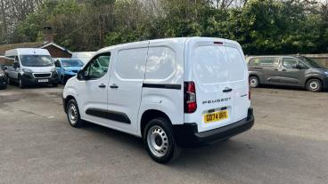 SPOTICAR Peugeot Partner 1.5 Bluehdi 1000 Professional Standard Panel Van S Used Car - Commercial Vehicle Diesel White - Godalming - 1200588188_5