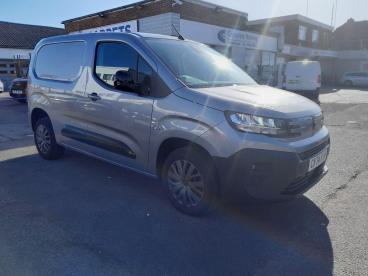 SPOTICAR Peugeot Partner 1.5 Bluehdi 1000 Asphalt Standard Panel Van Eat8 S Used Car - Commercial Vehicle Diesel Grey - Colchester - 1200589290_1