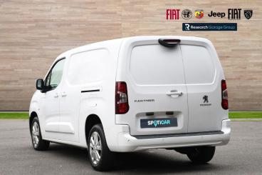 SPOTICAR Peugeot Partner 1.5 Bluehdi 950 Asphalt Long Panel Van Lwb Euro 6 Used Car - Commercial Vehicle Diesel White - Hinckley - 1200589823_2