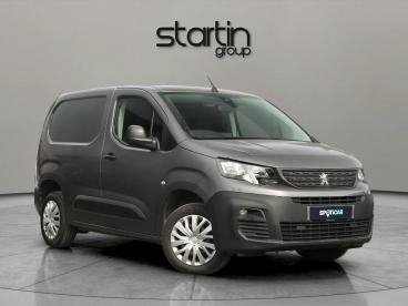 SPOTICAR Peugeot Partner 1.5 Bluehdi 1000 Professional Premium Standard Pan Used Car - Commercial Vehicle Diesel Grey - Worcester - 1200593322_1