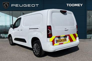 SPOTICAR Peugeot Partner 1.5 Bluehdi 950 Asphalt Long Panel Van Lwb Euro 6 Used Car - Commercial Vehicle Diesel White - Basildon - 1200594884_3