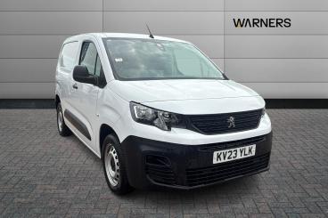 SPOTICAR Peugeot Partner 1.5 Bluehdi 1000 Professional Premium + Standard P Used Car - Commercial Vehicle Diesel White - Tewkesbury - 1200601458_1
