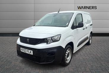 SPOTICAR Peugeot Partner 1.5 Bluehdi 1000 Professional Premium + Standard P Used Car - Commercial Vehicle Diesel White - Tewkesbury - 1200601458_2