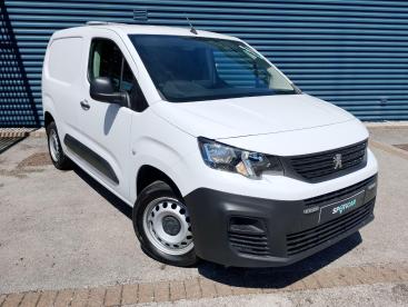 SPOTICAR Peugeot Partner 1.5 Bluehdi 1000 Professional Premium + Standard P Used Car - Commercial Vehicle Diesel White - Barrow In Furness - 1200603154_1