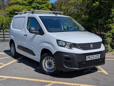 SPOTICAR Peugeot Partner 1.5 Bluehdi 1000 Professional Premium + Standard P Used Car - Commercial Vehicle Diesel White - County Antrim - 1200605070_1