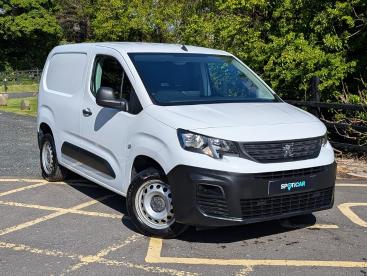 SPOTICAR Peugeot Partner 1.5 Bluehdi 1000 Professional Premium + Standard P Used Car - Commercial Vehicle Diesel White - County Antrim - 1200605503_1