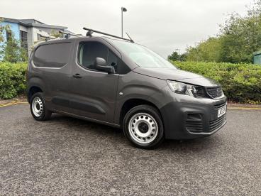 SPOTICAR Peugeot Partner 1.5 Bluehdi 1000 Professional Premium + Standard P Used Car - Commercial Vehicle Diesel Grey - Crewe - 1200606118_1