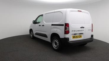 SPOTICAR Peugeot Partner 1.5 Bluehdi 1000 Professional Standard Panel Van S Used Car - Commercial Vehicle Diesel White - St. Austell - 1200609976_5