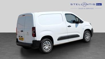 SPOTICAR Peugeot Partner 1.5 Bluehdi 1000 Professional Premium Standard Pan Used Car - Commercial Vehicle Diesel White - Liverpool - 1200610179_3
