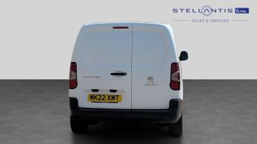 SPOTICAR Peugeot Partner 1.5 Bluehdi 1000 Professional Premium Standard Pan Used Car - Commercial Vehicle Diesel White - Liverpool - 1200610179_4
