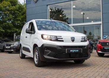 SPOTICAR Peugeot Partner 1.5 Bluehdi 1000 Professional Standard Panel Van S Used Car - Commercial Vehicle Diesel White - Aldershot - 1200612226_1