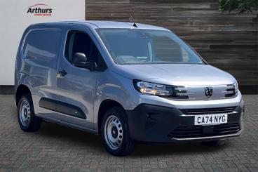 SPOTICAR Peugeot Partner 1.5 Bluehdi 1000 Professional Standard Panel Van E Used Car - Commercial Vehicle Diesel Grey - Wrexham - 1200614160_1