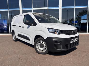 SPOTICAR Peugeot Partner 1.5 Bluehdi 950 Professional Premium + Long Panel Used Car - Commercial Vehicle Diesel White - Boston - 1200615058_1