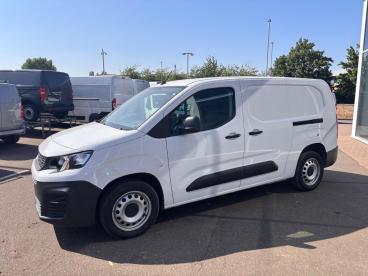 SPOTICAR Peugeot Partner 1.5 Bluehdi 950 Professional Premium + Long Panel Used Car - Commercial Vehicle Diesel White - Boston - 1200615058_2