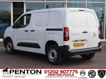 SPOTICAR Peugeot Partner 1.5 Bluehdi 1000 Professional Premium + Standard P Used Car - Commercial Vehicle Diesel White - Poole - 1200618832_5