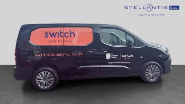 SPOTICAR Peugeot Partner 1.5 Bluehdi 950 Asphalt Long Panel Van Eat8 Lwb Eu Used Car - Commercial Vehicle Diesel Black - Salford - 1200620510_2