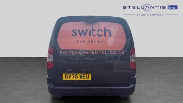 SPOTICAR Peugeot Partner 1.5 Bluehdi 950 Asphalt Long Panel Van Eat8 Lwb Eu Used Car - Commercial Vehicle Diesel Black - Salford - 1200620510_4