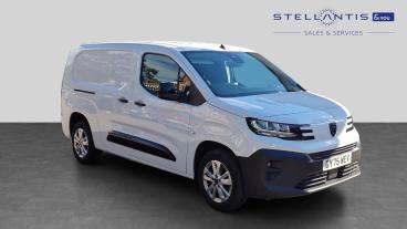 SPOTICAR Peugeot Partner 1.5 Bluehdi 950 Asphalt Long Panel Van Eat8 Lwb Eu Used Car - Commercial Vehicle Diesel White - Romford - 1200621991_1