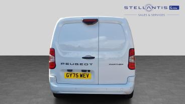 SPOTICAR Peugeot Partner 1.5 Bluehdi 950 Asphalt Long Panel Van Eat8 Lwb Eu Used Car - Commercial Vehicle Diesel White - Romford - 1200621991_4