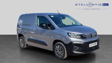 SPOTICAR Peugeot Partner 1.5 Bluehdi 1000 Asphalt Standard Panel Van Eat8 S Used Car - Commercial Vehicle Diesel Grey - Hatfield - 1200624858_1