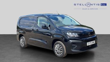 SPOTICAR Peugeot Partner 1.5 Bluehdi 950 Asphalt Long Panel Van Eat8 Lwb Eu Used Car - Commercial Vehicle Diesel Black - Hatfield - 1200624859_1